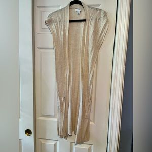 Old Navy sleeveless long cardigan